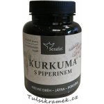 Serafin Kurkuma a piperin 90 kapslí – Hledejceny.cz