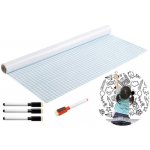 ISO Samolepicí kreslící tabule PVC 200x45 cm bílá 8489 – Zbozi.Blesk.cz