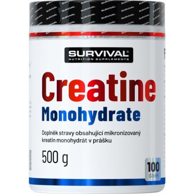 SURVIVAL Creatine Monohydrate 600g – Zboží Mobilmania