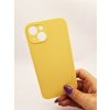 Pouzdro a kryt na mobilní telefon Apple Pouzdro Vennus case Silicone Lite iPhone 13 Žluté