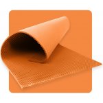 Akustický panel pěna VLNY 200×100 cm 5 cm oranžový – Hledejceny.cz