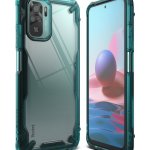 Pouzdro Ringke Fusion X Cover Gel TPU Xiaomi Redmi Note 10 zelené – Zbozi.Blesk.cz