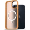 Pouzdro a kryt na mobilní telefon Apple Pouzdro AlzaGuard Matte Case Compatible with MagSafe iPhone 14 Pro žluté