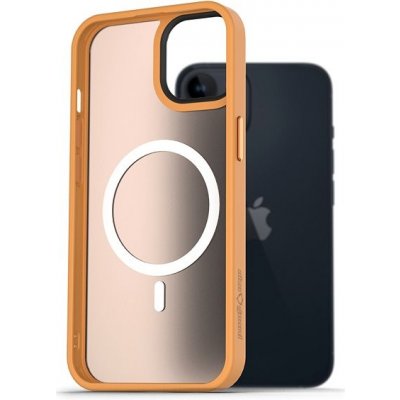 Pouzdro AlzaGuard Matte Case Compatible with MagSafe iPhone 14 Pro žluté – Hledejceny.cz