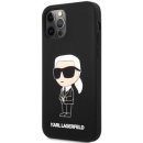 Pouzdro Karl Lagerfeld - Ikonik NFT - iPhone 12/12 Pro - Černé