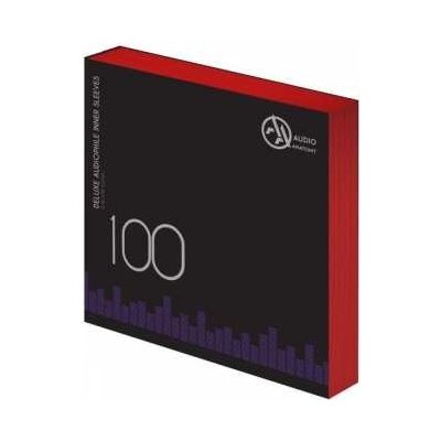 Audio Anatomy Vnitřní antistatické obaly Deluxe Audiophile Červené 100 ks – Zboží Živě