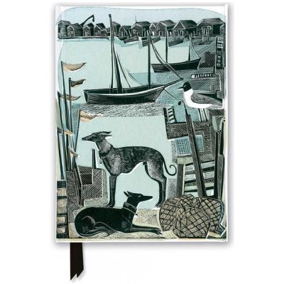 Angela Harding: Harbour Whippets Foiled Journal