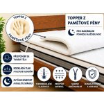 ComfortMatrace Memory Topper – Zboží Dáma