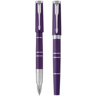 Parker Ingenuity DeluxeBlueVioletCTSlim-F-black 448973 – Zboží Živě