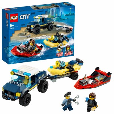 LEGO® City 60272 Přeprava člunu elitní policie – Zboží Mobilmania