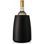 Vacu Vin 3649460 Chladicí nádoba na víno s aktivní vložkou ELEGANT černá – Hledejceny.cz