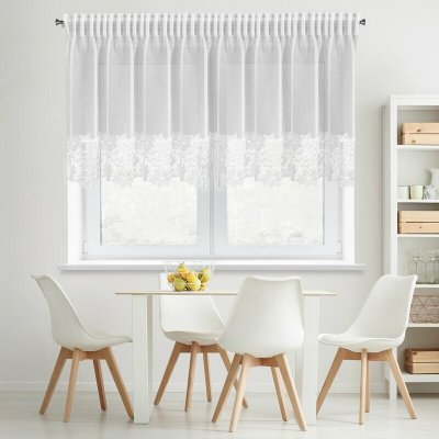 HOTOVÁ ZÁCLONA ARTEMIDA NA PÁSCE 200X70CM BÍLÁ – Hledejceny.cz