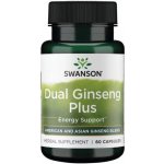 Swanson Dual Ginseng Plus 60 kapslí – Hledejceny.cz