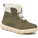 Sorel polokozačky Explorer Next Carnival Wp NL5026-397 Stone Green/Bleached Ceramic