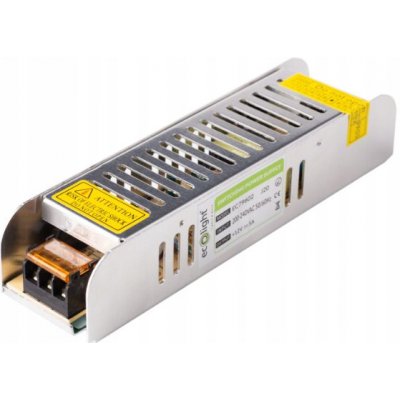 ECOLIGHT Modulární napájecí zdroj slim - 5A - 60W - 12V EC79602 – HobbyKompas.cz