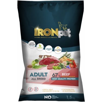 IRONpet Beef Adult All Breed 1,5 kg