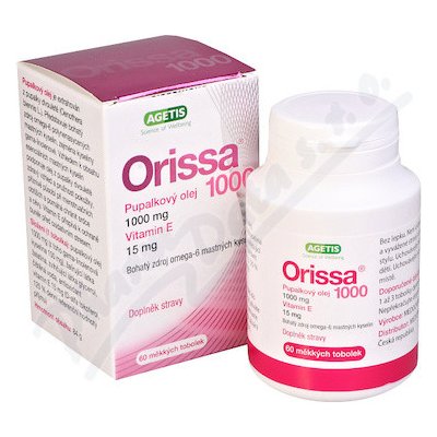 Orissa 1000 Omega 6 60 kapslí – Hledejceny.cz