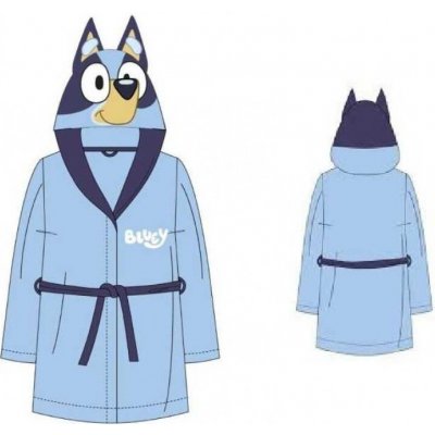 Dětský župan Bluey coral fleece modrý – Zbozi.Blesk.cz