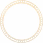 Chráněná dílna Dřevěný svět Prstenec ⌀25 cm vhodný pro dno ⌀25 cm a víko ⌀22 cm – Zboží Dáma