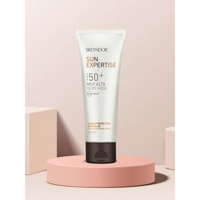 Skeyndor Sun Expertise Tinted Protective Cream tónovací krém na obličej s vysokým ochranným faktorem SPF50+ 75 ml