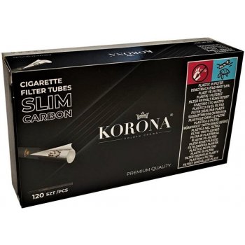 Korona Slim dutinky carbon 120 ks Ø 6,8mm