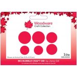 Woodware Kruhy vyřezávací kovová šablona Big Bubble 1ks – Zboží Mobilmania