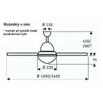 CasaFan 9314254 Libeccio – Zboží Dáma