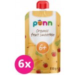 Salvest Põnn BIO Ovocné smoothie s ananasem 6 x 110 g – Zboží Dáma