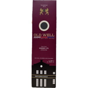 Svach's Old Well Whisky Sherry 46,3% 0,5 l (karton)