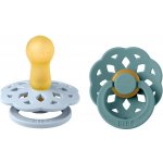 Bibs Boheme dudlíky z přírodního kaučuku 2ks Baby Blue / Island Sea – Zboží Dáma