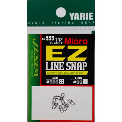 Yarie Karabinky Micro EZ LINE SNAP SS 5,44kg 8ks – Hledejceny.cz