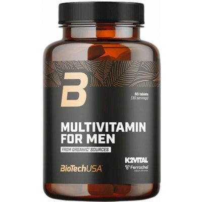 BioTech USA Multivitamin For Men 60 kapslí – Hledejceny.cz