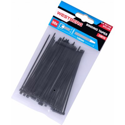 Levior 23810 Stahovací pásky 120x2.5mm 50ks – Sleviste.cz