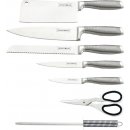 Royalty Line 8-dílná sada ocelových nožů, nůžek a ocílky RL-KSS600