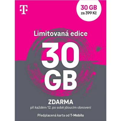 T-mobile Twist 30 GB dat LIMITKA! – Zboží Živě