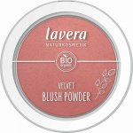 Lavera tvářenka Velvet Blush Powder 03 Cashmere Brown 5 g – Zboží Mobilmania