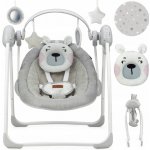 MoMi houpací lehátko s melodiemi Liss Bear růžová – Zboží Dáma