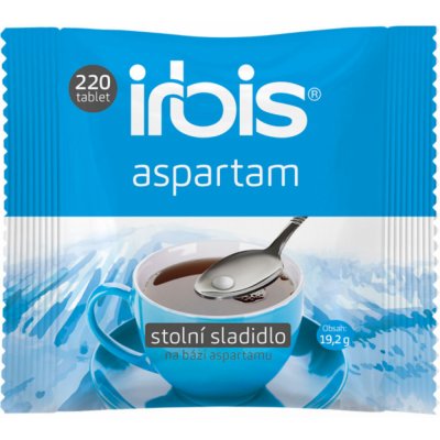 Irbis Sweet stolní sladidlo náhradní náplň tbl na bázi aspartamu 220 ks