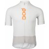 Cyklistický dres POC M's Essential Road Logo Hydrogen White/Granite Grey