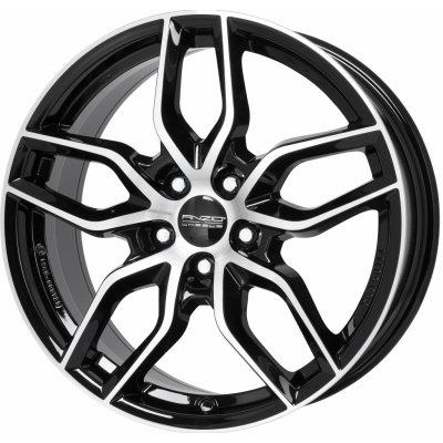 Anzio Spark 6,5x16 5x112 ET46 black polished – Hledejceny.cz