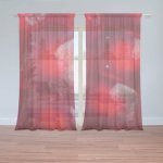 Sablio Záclony Granátové jablko: 2ks 150x250cm – Hledejceny.cz