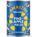 Amazin Ananas kousky ve vlastní šťávě Bio 400 g – Zboží Mobilmania