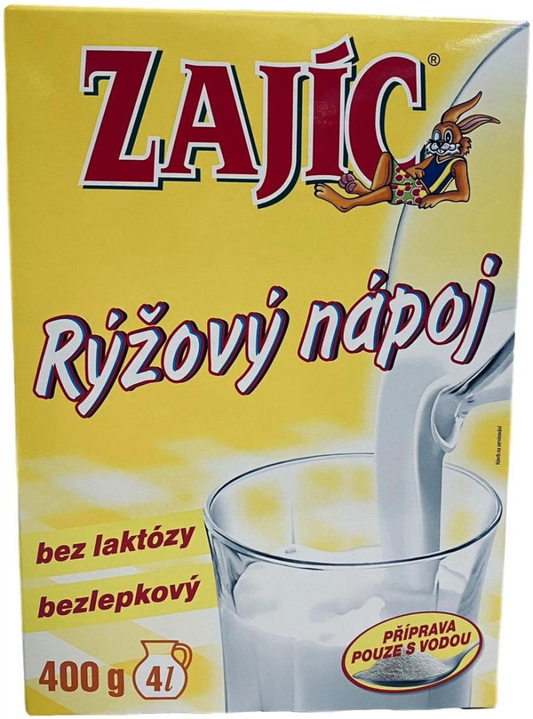 Zajíc Rýžový nápoj 400 g od 56 Kč - Heureka.cz