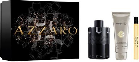 Azzaro The Most Wanted EDP 100 ml + EDP 10 ml + sprchový gel Wanted 75 ml