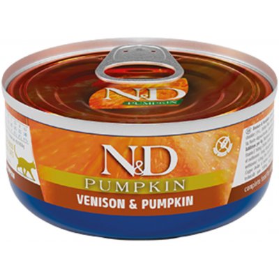 N&D Cat Pumpkin Adult Venison & Pumpkin 70 g – Hledejceny.cz