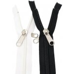 YKK používá plasty s vysokou pevností a dobrou UV odolností pro všechny zipy a jejich součásti. Polyesterová nosná páska. Jezdce a koncovky jsou vyrobeny z niklové slitiny zinku bez zajišťovacího mech – Zboží Mobilmania