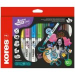 Kores Kreative Marker Selection akrylové 12 barev – Zboží Dáma