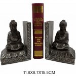 Zarážka na knihy 2ks "BUDDHA" 12x9x15.5 – Hledejceny.cz