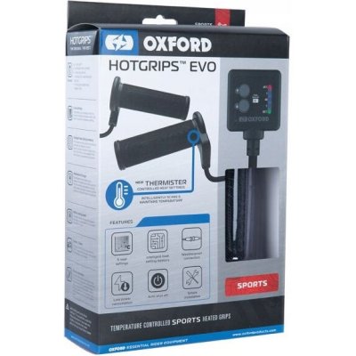 Gripy vyhřívané HOTGRIPS EVO Thermistor Sports, OXFORD | Zboží Auto