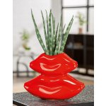 Gilde Keramická váza s úzkým hrdlem Lips, 16 cm – Hledejceny.cz
